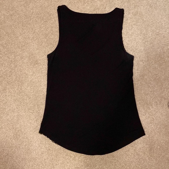 Black and Gold Sexy Tank Top - Picture 7 of 7